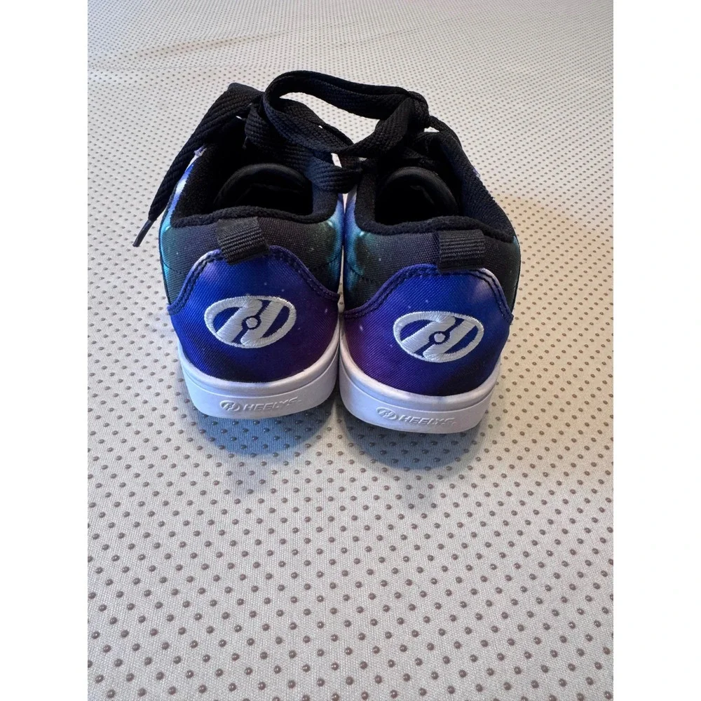 Heelys Pro 20 Galaxy Nebula Skate Shoes Purple Blue Black Kids Youth Size 13C